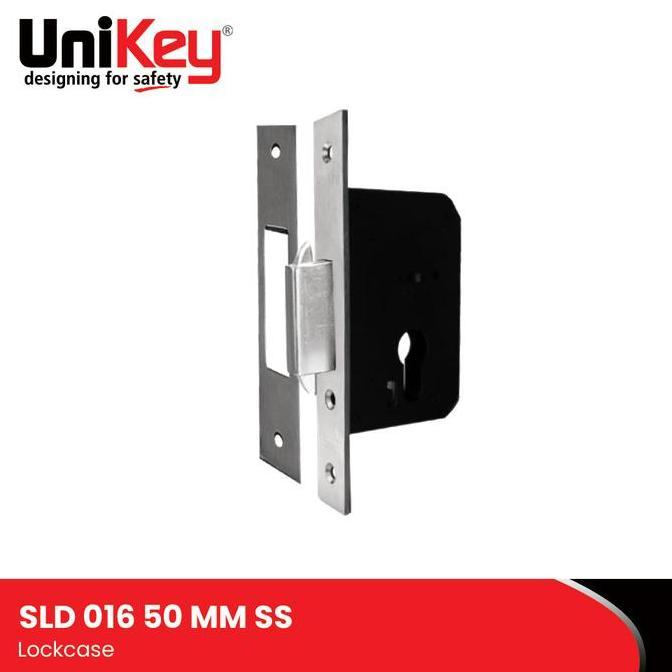 UniKey Stainless Sliding Lockcase SLD 016-50MM SN