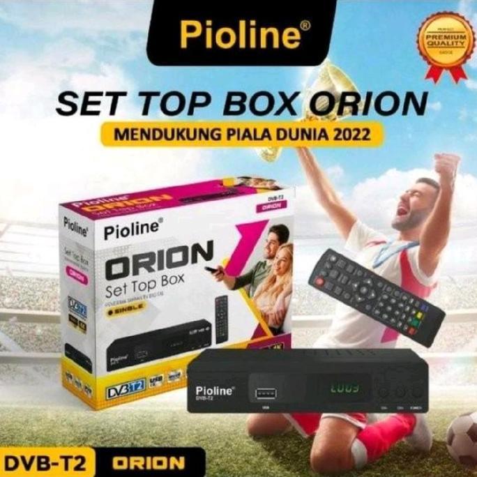 Set Top Box TV digital Pioline Orion STB Antena Parabola Full HD 1080P DVB-T2