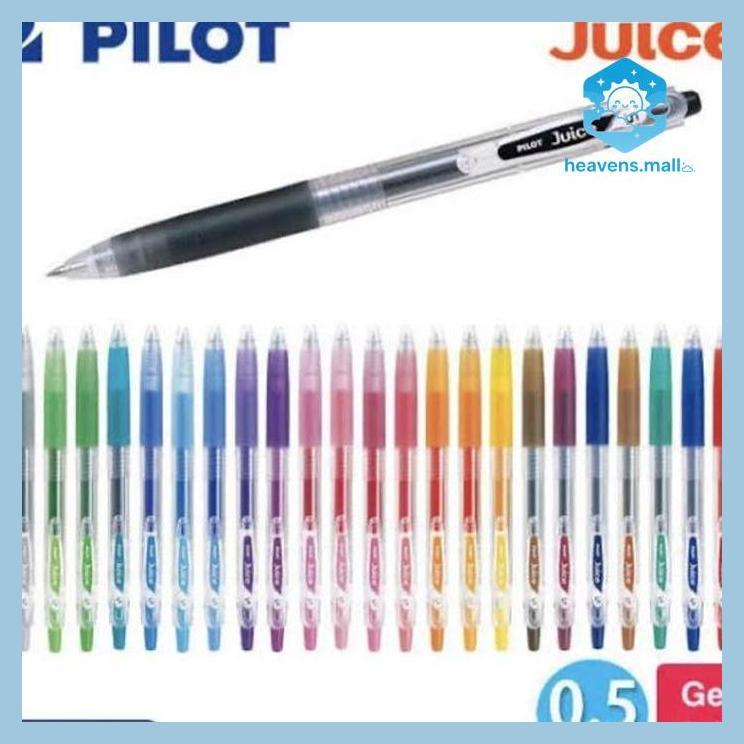 BALLPOINT PILOT JUICE SATUAN ADA 22 WARNA 05 ( ALAT TULIS SEKOLAH KANTOR KAMPUS KULIAH )