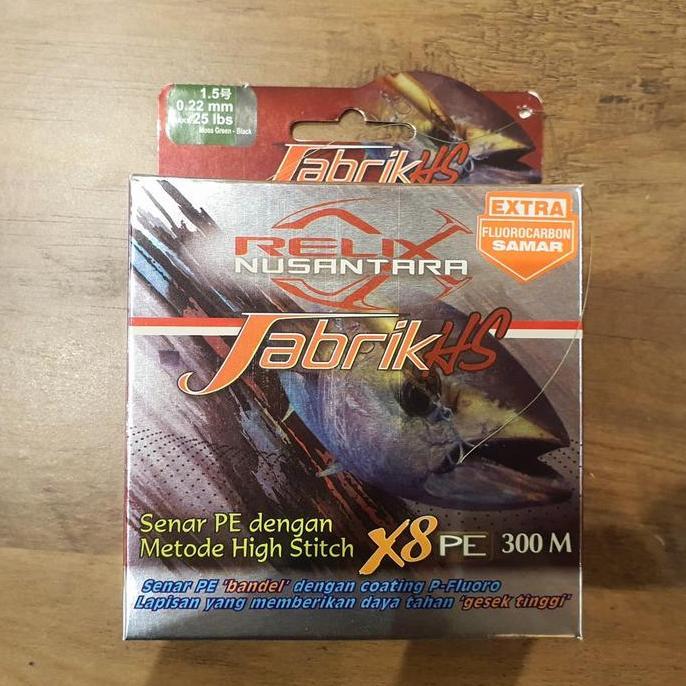Senar PE Jabrik HS Relix Nusantara PE 1,5