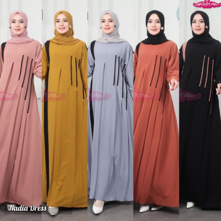 NADIA DRESS ORY ZAHIN COLLECTION/SHAFIRA  DRESS ORY BY ZAHIN COLLECTION/GAMIS WANITA MURAH