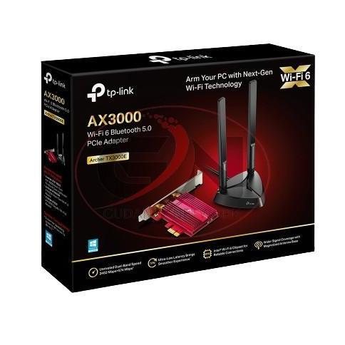 TP-LINK AX3000E WiFi 6 Bluetooth 5.0 PCIe Adapter / TP-LINK TX3000