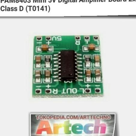 PAM8403 MINI 5V DIGITAL AMPLI BOARD PAM 8403 POWER AMPLIFIER MP3 MUSIK