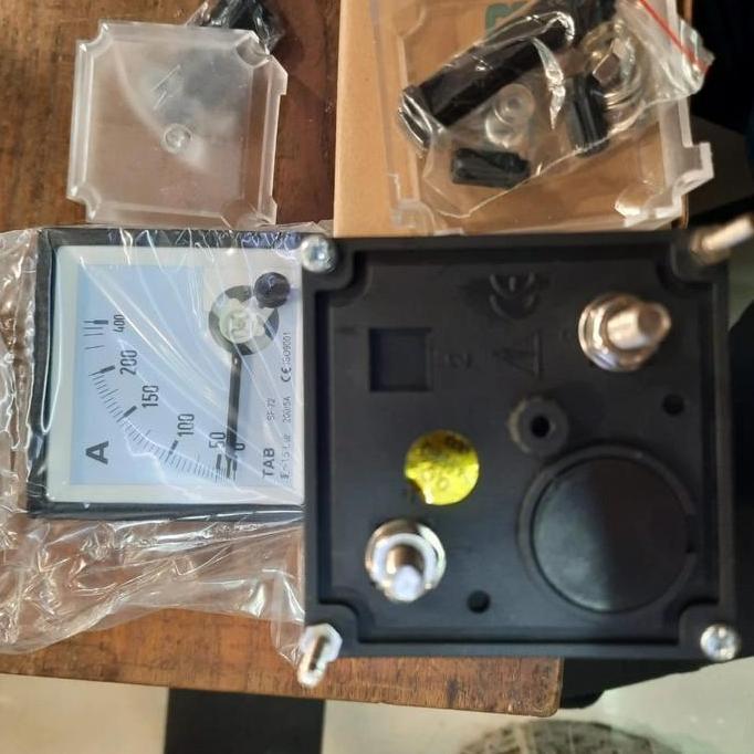 Amperemeter Analog 72x72 / Ampere Meter Analog / Amperemeter Panel murah