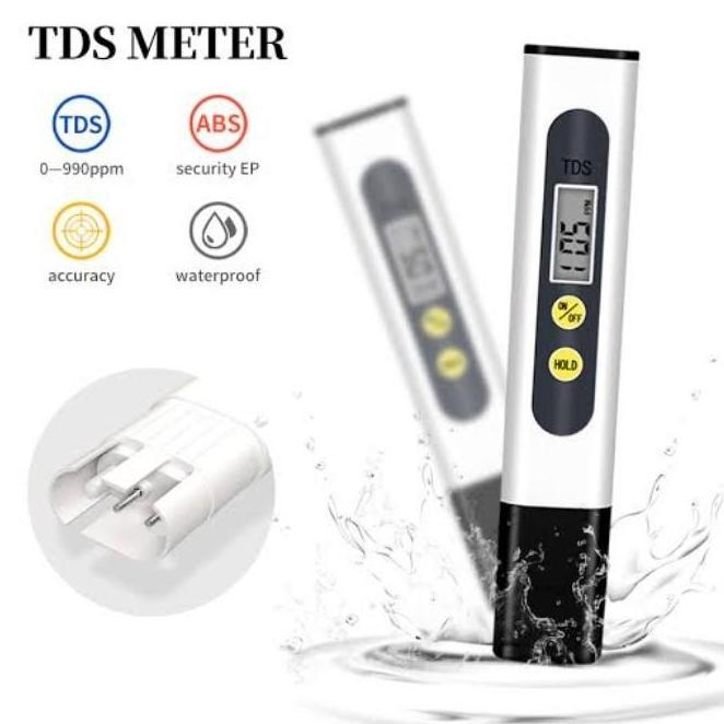 TDS METER 2 AIR MINUM HIDROPONIK WATER TREATMENT TDS 2