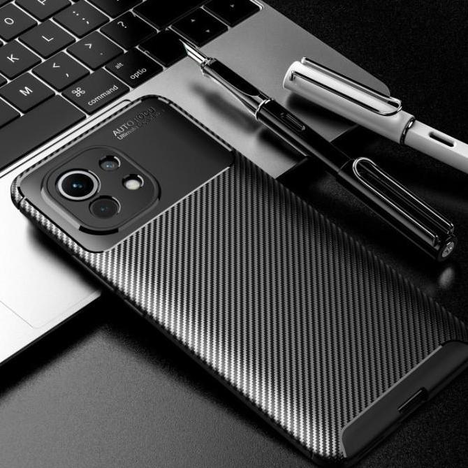 XIAOMI MI11 Lite / MI 11 Lite SOFT CASE FOCUS SILIKON CARBON ORIGINAL murah