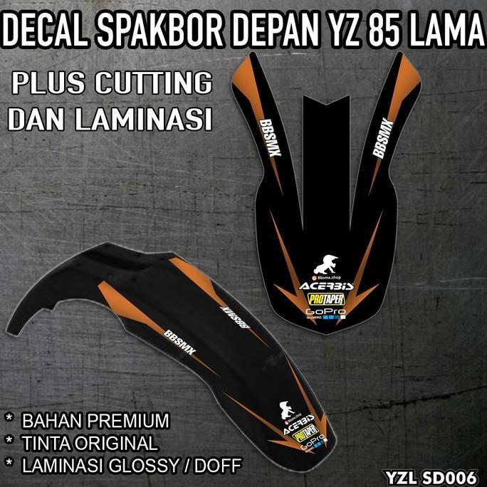 Decal Spakbor Depan Yz 85 Lama
