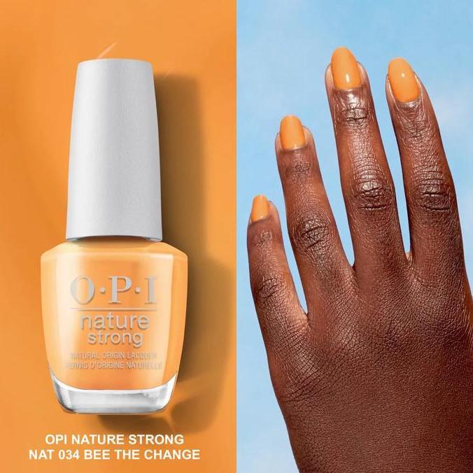 OPI NATURE STRONG / BEE THE CHANGE NAT 034 ( VEGAN NAIL POLISH )