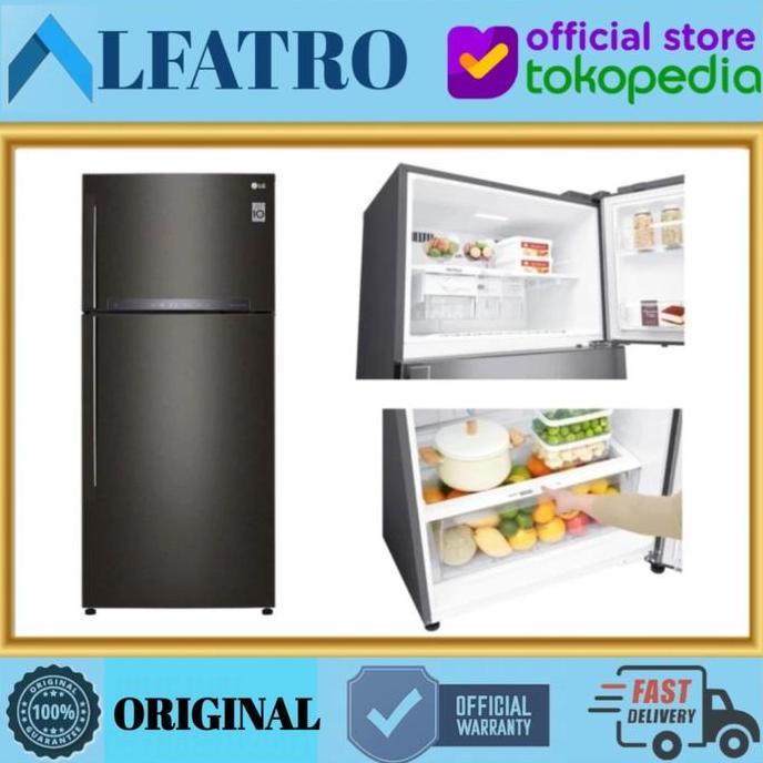 Murah Promo Lg Kulkas 2 Pintu Gnh452Hxhn - Gn-H452Hxhn