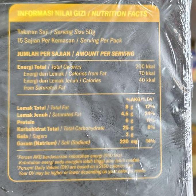 Edo Danish Pastry 750Gr / Kulit Danish Pastry 750Gr / Danish Dough