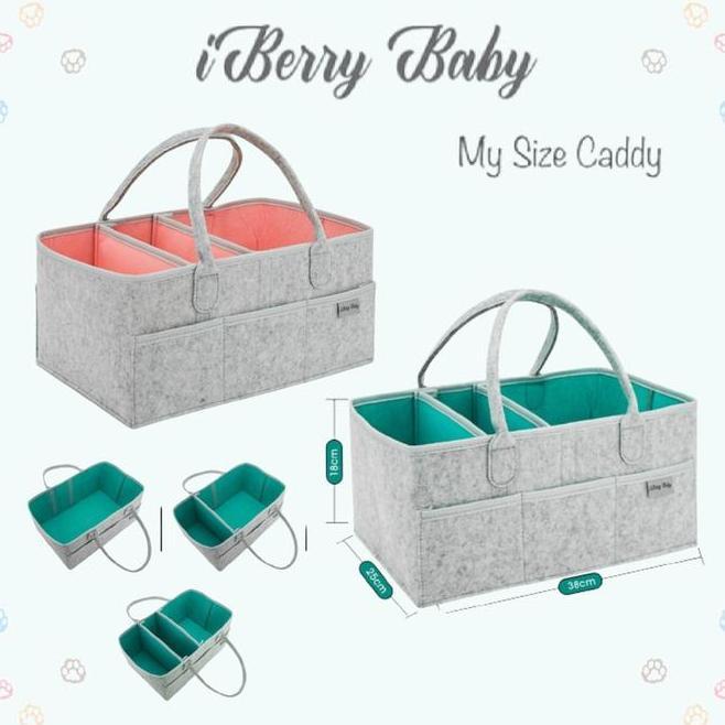 Iberry My Size Caddy Oval Diaper Bag Tas Perlengkapan Bayi