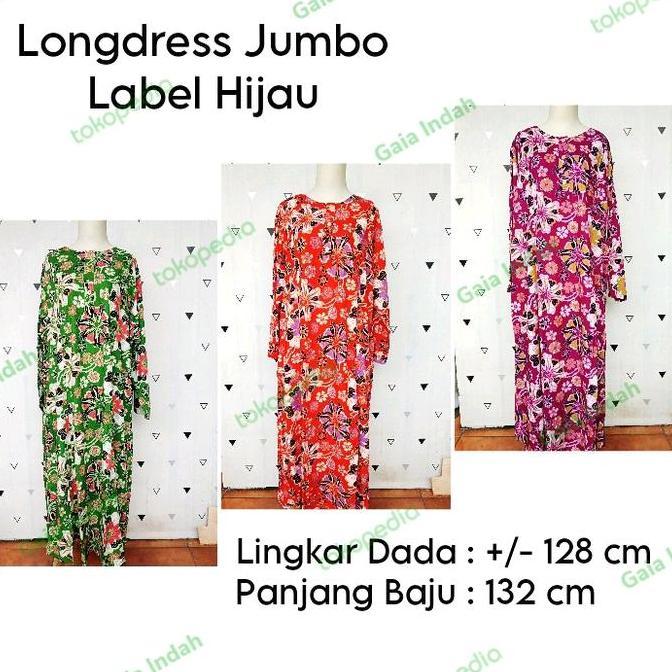 Daster Longdress Jumbo Kencana Ungu - Daster Abaya Jumbo Kencana Ungu