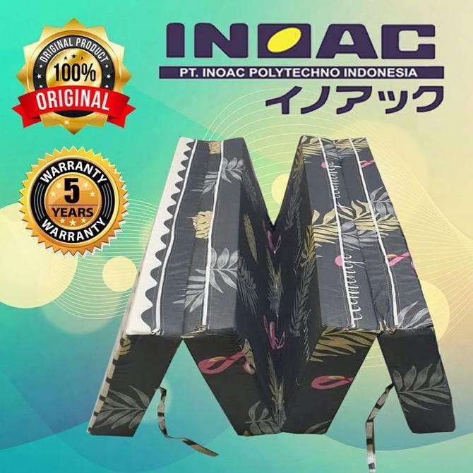 NEW KASUR BUSA LIPAT 4 INOAC 90 X 200 X 10 CM ORI