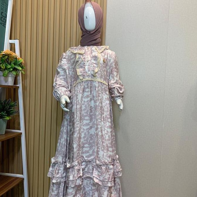 Najla Dress /Gamis Anak Premium /Baju Muslim Anak Terlaris