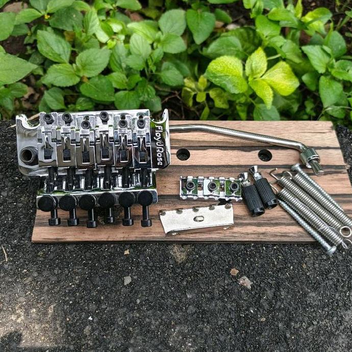 Tremolo Gitar Floyd Rose Original FRT-O1000 Chrome Left Hand Floydrose