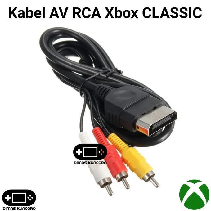 Kabel AV RCA Xbox CLASSIC cable tv xbox classic klasik generasi pertama gen 1 clasic