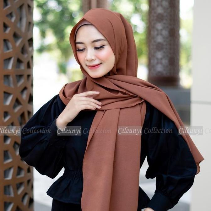 Cileunyi Collection Pashmina Tali Diamond Premium Thalia ORI Scraft Berlabel Leher Belakang Bahan Pr