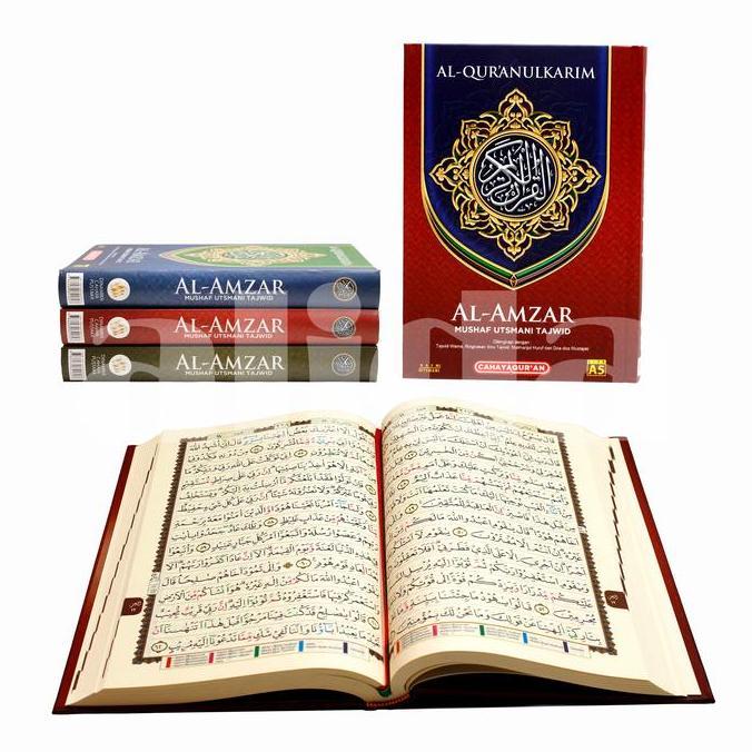 Alquran Tajwid Al-Amzar Mushaf Utsmani Uk A5 Al-Quran Al-Amzar