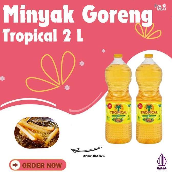Minyak Tropical 2 L / Minyak Goreng Tropical / Tropical 2 L / Minyak Goreng / Minyak / Tropical Miny