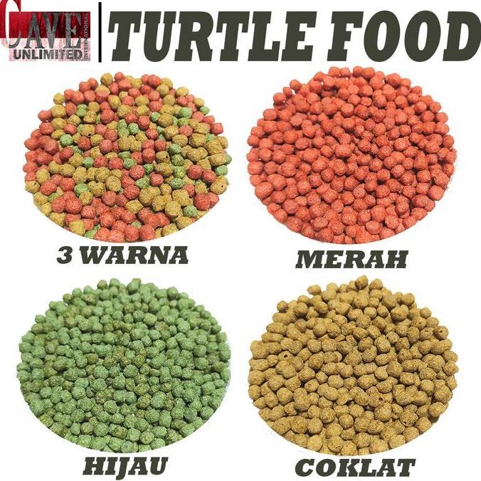 Turtle pelet food makanan pakan kura brazil res aligator cst ast 1 kg
