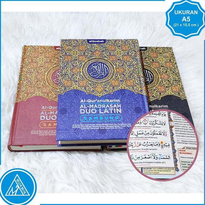 Alquran DUO LATIN | Alquran tajwid terjemah A5 | Alquran bacaan mudah | Al Qosbah yasin quran mushaf