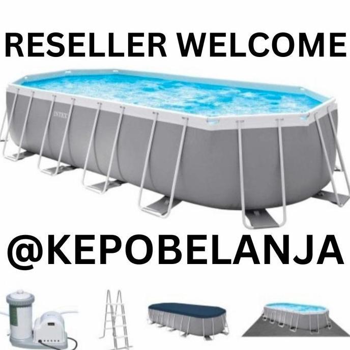 Diskon Promo Termurah Kolam Renang Jumbo Portable Intex Pool 26798 Besar