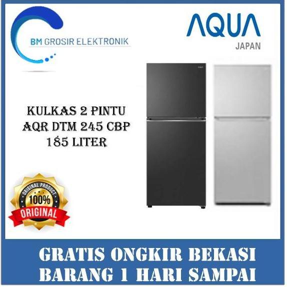 Terlaris Aqua Kulkas Aqr 245Cbp Kulkas 2 Pintu 185 Liter