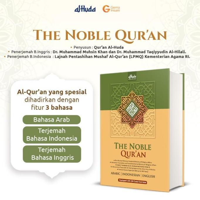 The Noble Qur'an - Al-Quran Bahasa Arab dengan Terjemahan Indonesia dan Inggris - AlQuran Terjemah E