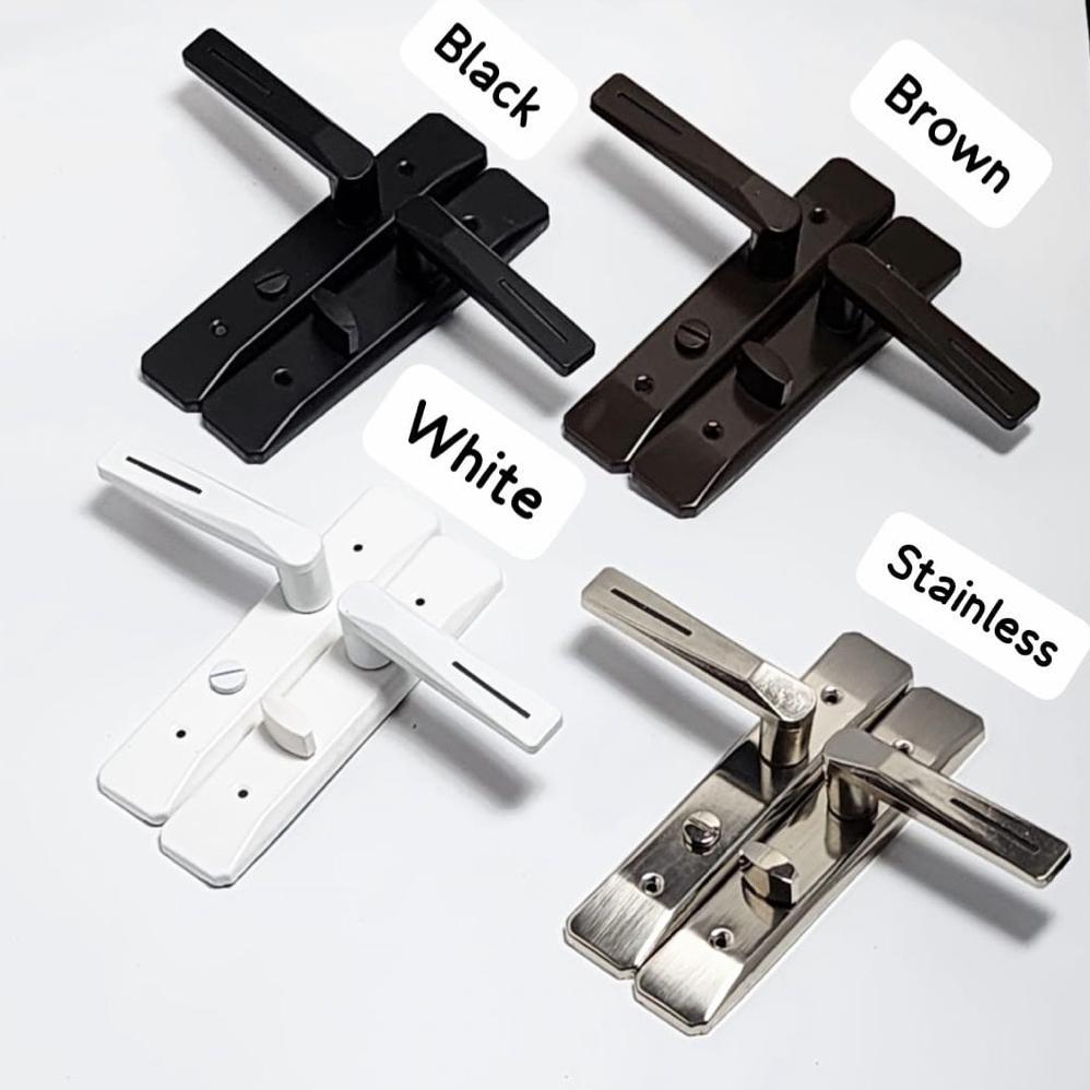 Kunci Pintu WC Kamar Mandi - Handle Pintu Toilet - Kunci Pintu Aluminium - Kunci Pintu Kamar Mandi