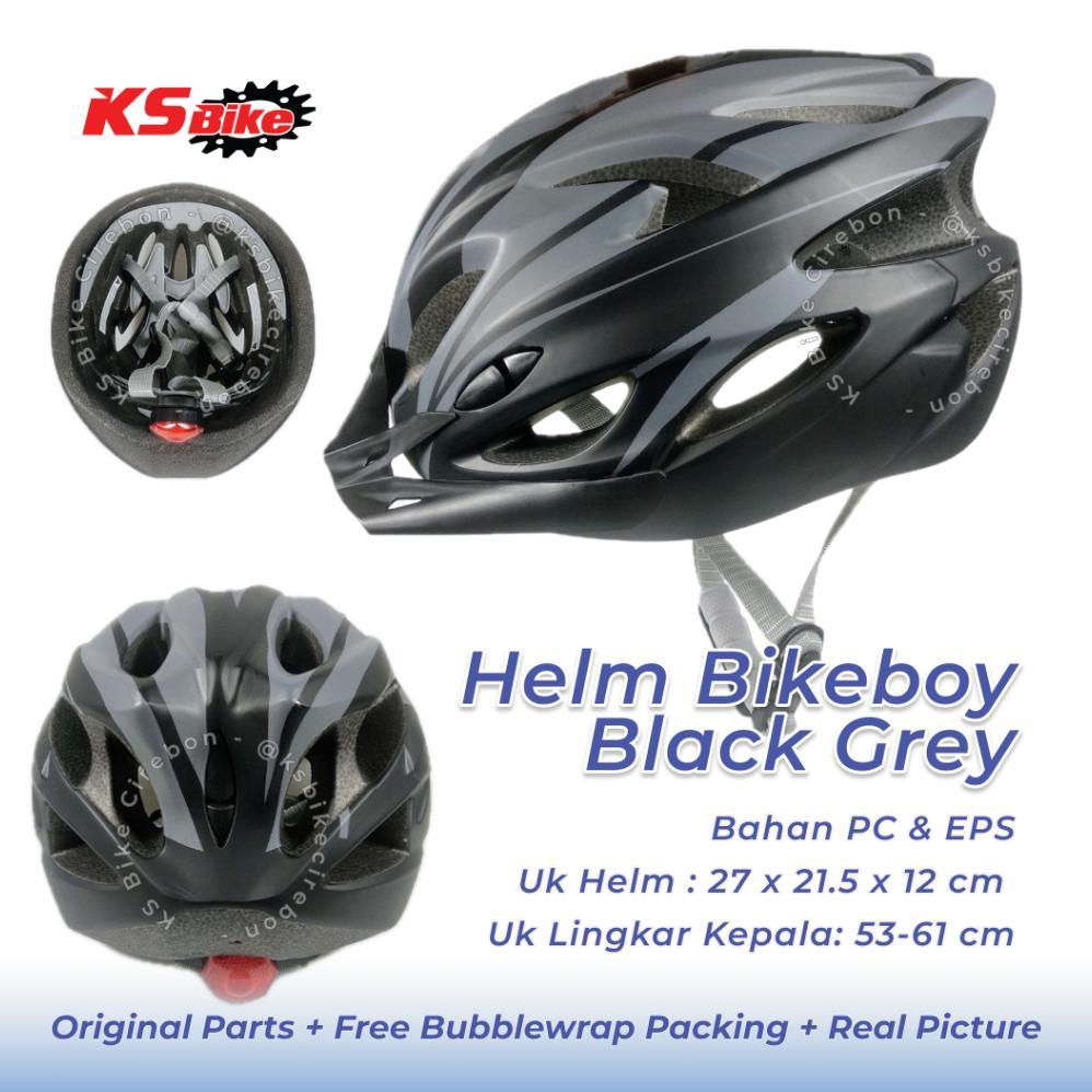 Helm Sepeda Bikeboy EPS Foam Sepeda Gunung MTB Cycling Helmet Breathable All in One Safety Helm Peli