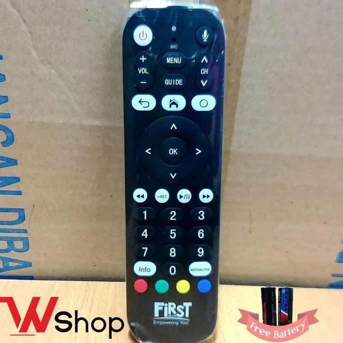 REMOT STB ( SET TOP BOX) FIRST MEDIA X1 SMARTBOX 4K PRIME