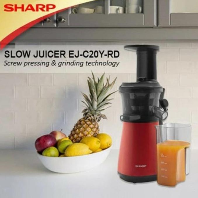 SHARP Slow Juicer EJ-C20Y-RD EJC20YRD EJ- C20YRD EJC20 YRD