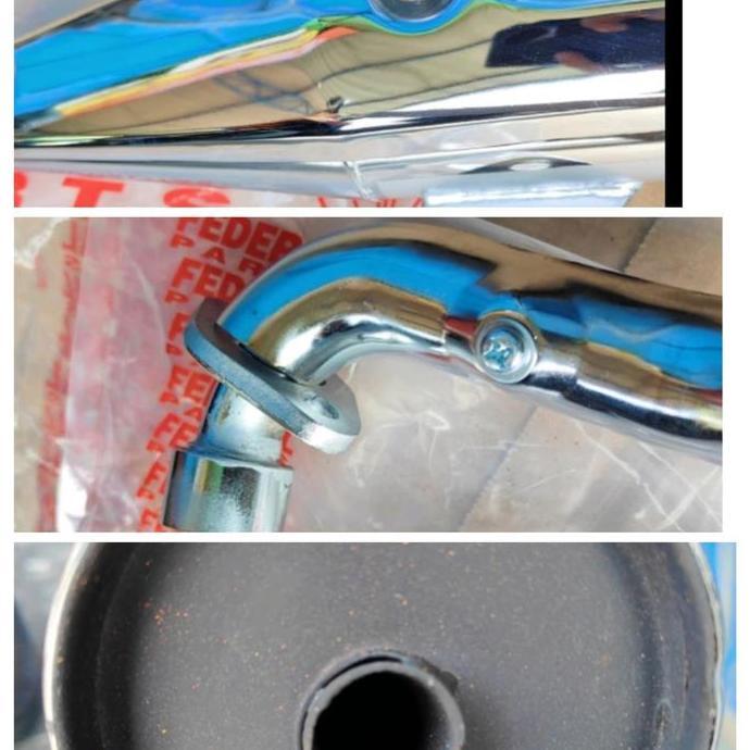 Knalpot Federal Supra X 125 Muffler Knalpot Supra X125  Fp-18300-Ktm-2110 -Original Federal  Sale