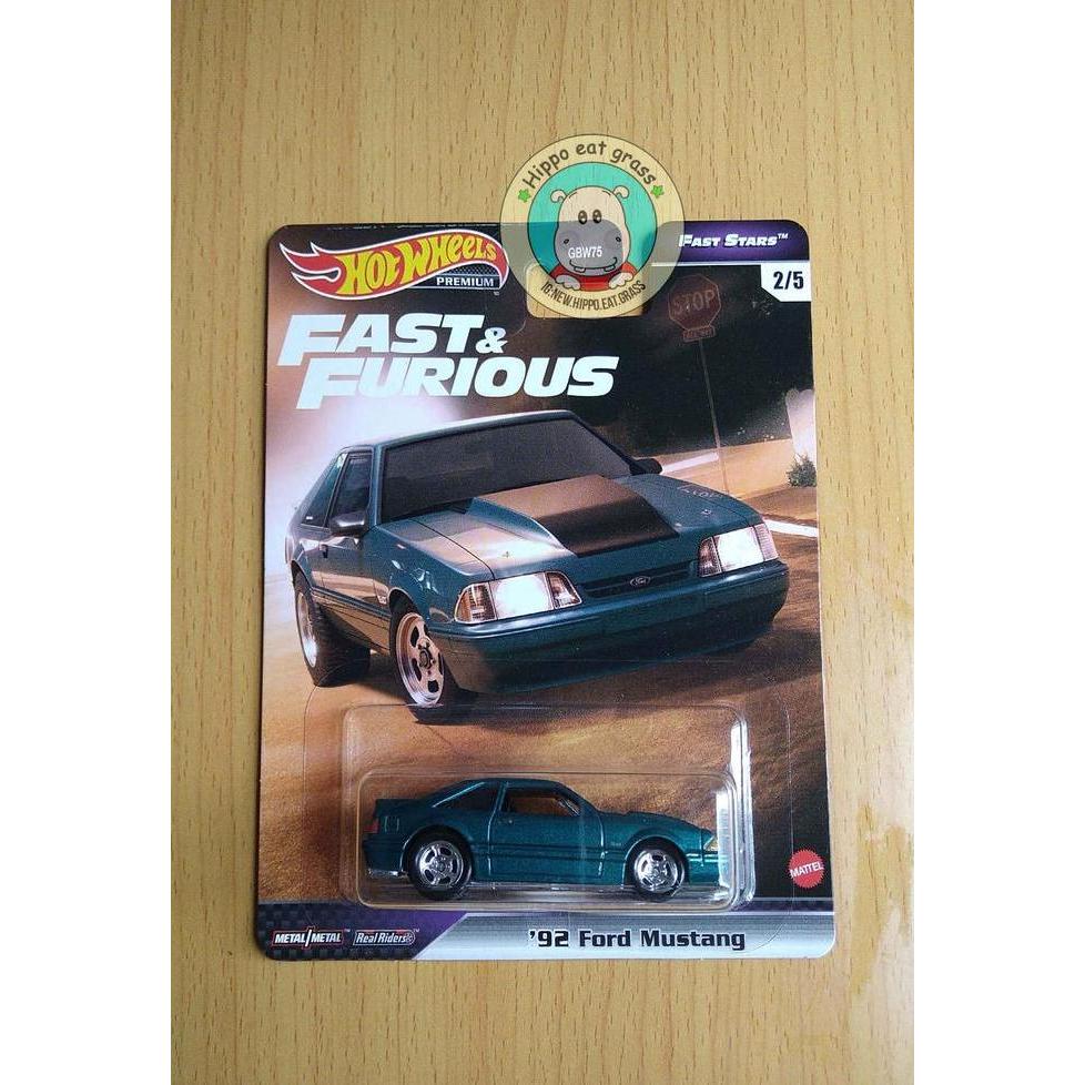 Hot Wheels Hotwheels Fast & Furious Fast Stars 92 Ford Mustang