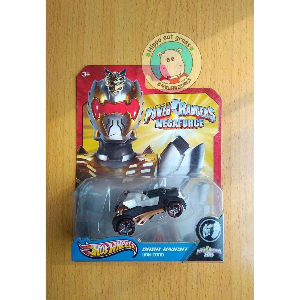 Hot Wheels Hotwheels Power Rangers Megaforce Robo Knight Lion Zord