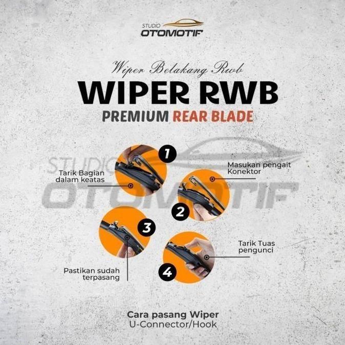 Murah RWB REAR WIPER - WIPER BELAKANG ALL NEW MAZDA CX5 CX 5 Non COD