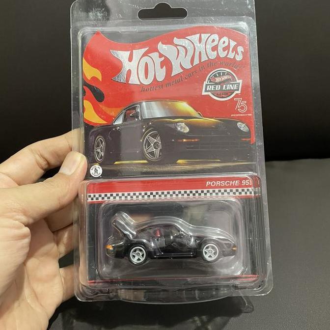 Hot Wheels Porsche 959 RLC Red Line Club Black
