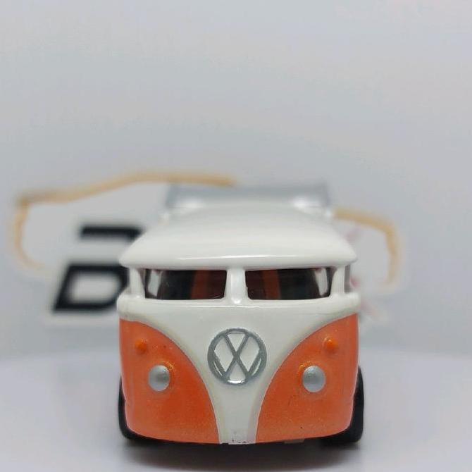Hot Wheels 100% Preferred VW Microbus Metalflake Orange & White Volkswagen Series Toys R Us Mail-In 