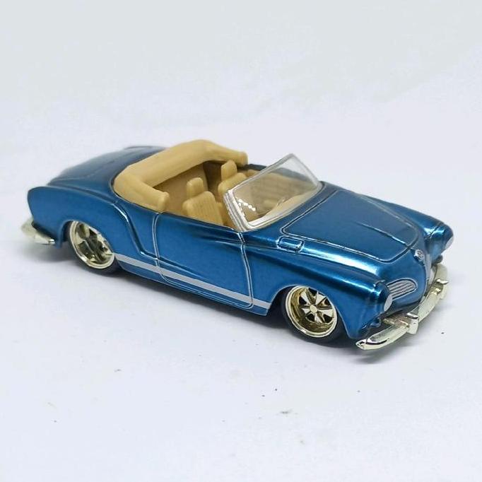 jada toys 1959 59 volkswagen karmann ghia v dubs loose diecast 1/64 (s)