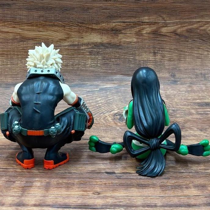 Action Figures My Hero Academia Break Time Collection Tinggi 10cm Izuku Midoriya / Katsuki Bakugo / 