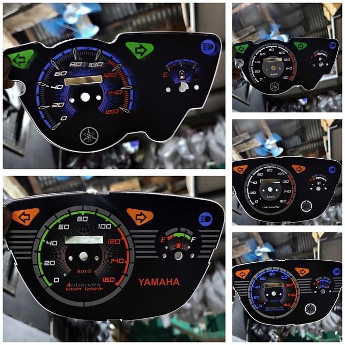 papan spedometer nouvo Z dan lele panel spedometer nouvo Z lele custom