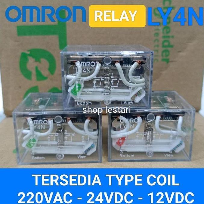 omron relay ly4 ly4n ly4n-j 220vac 10a original FORSALE