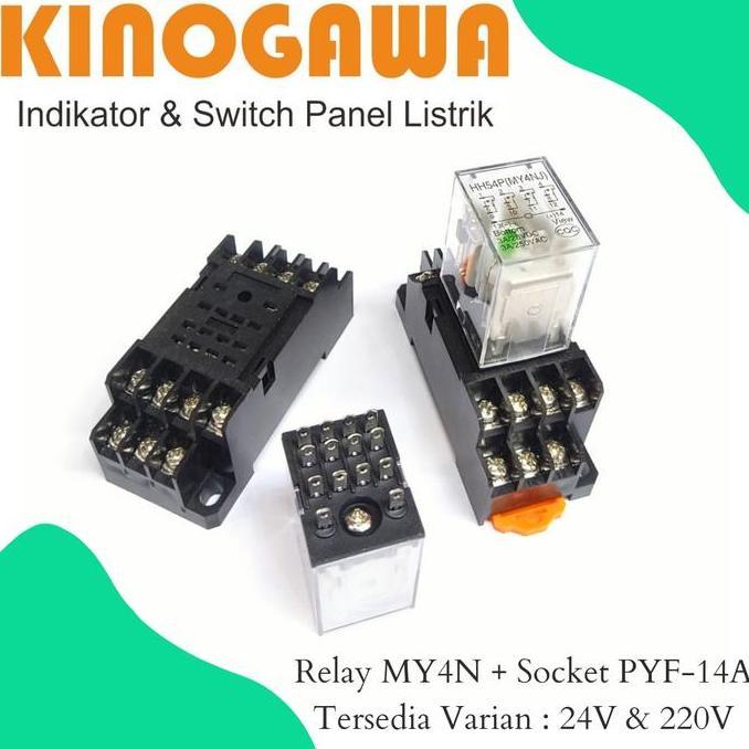 Relay MY4N 24V 220V - 14Pin FORSALE