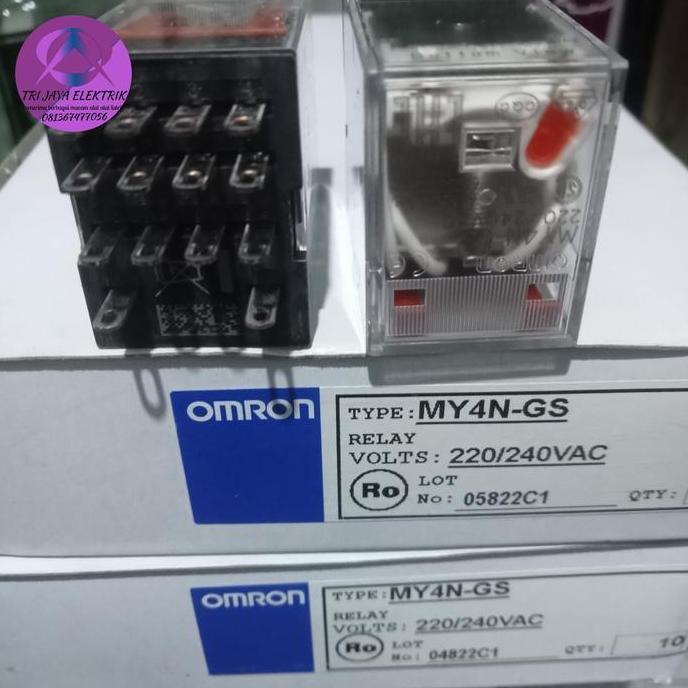 relay omron my4n gs 220v relay omron TERBATAS