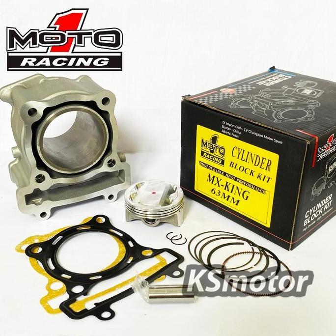 Blok Boring Cylinder Moto 1 Mx King 57 60 62 63 64 65 Jupiter MX R15 Old Vixion old Vixion New MOTO1