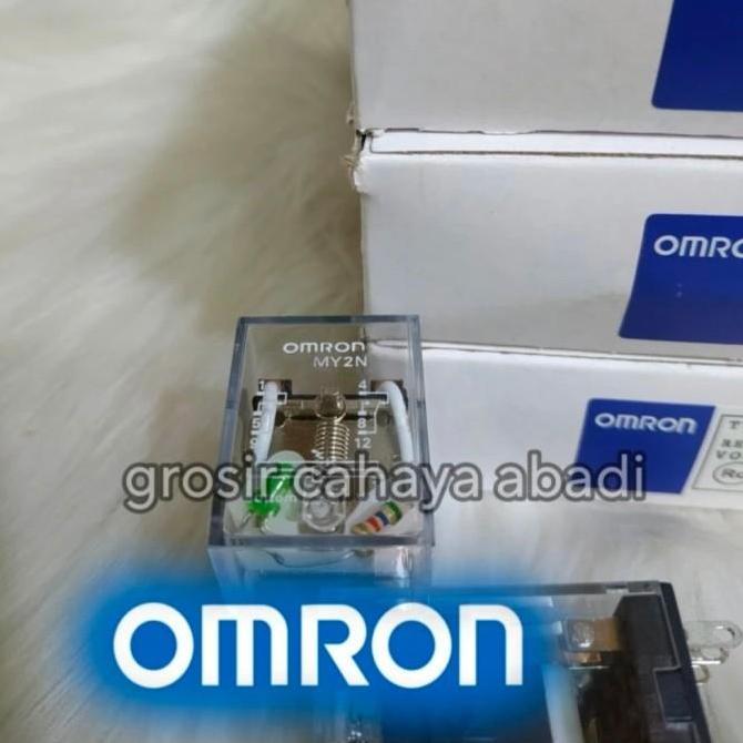 relay Omron original my2n 24vdc 5A 8kaki/relay my2n/relay omron relay omron 24vdc relay omron 8kaki 