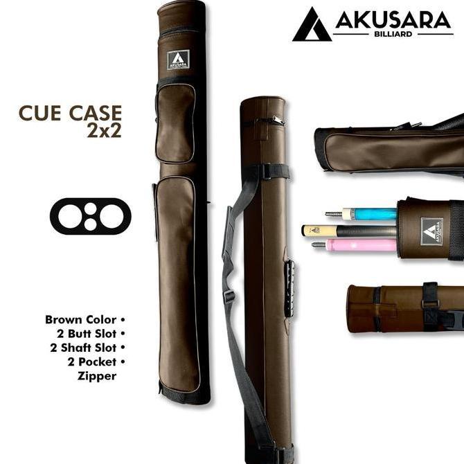 Tas Billiard Akusara Cue Case Billiard New