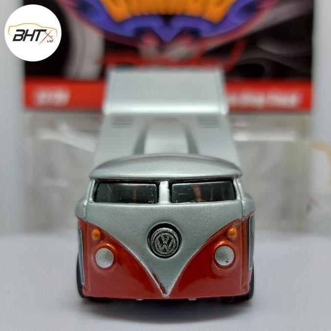 Hot Wheels Garage Volkswagen Drag Truck Metallic Dark Red & Silver Phil's Garage Wal-Mart Exclusive 