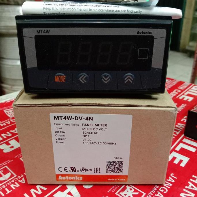 panel meter autonics MT4W-DV-4N