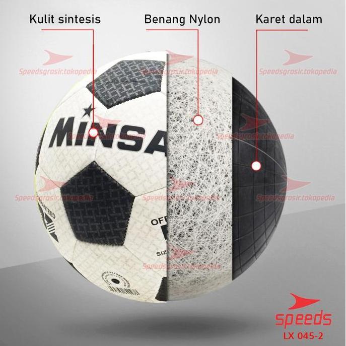 Felaminass - Bola Futsal & Sepak Bola Speeds Minsa Original Futsal Ball